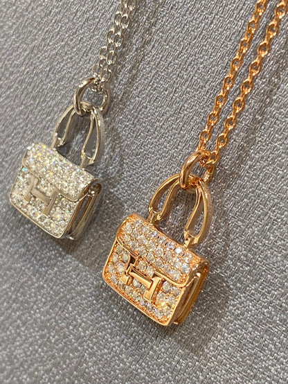 [Mystic Crown]CONSTANCE PEDANT DIAMOND NECKLACE