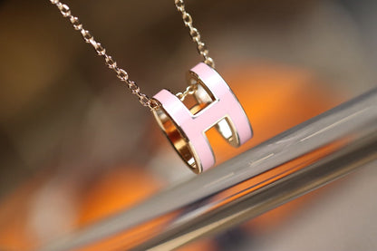 [Mystic Crown]POP H PEDANT PINK GOLD