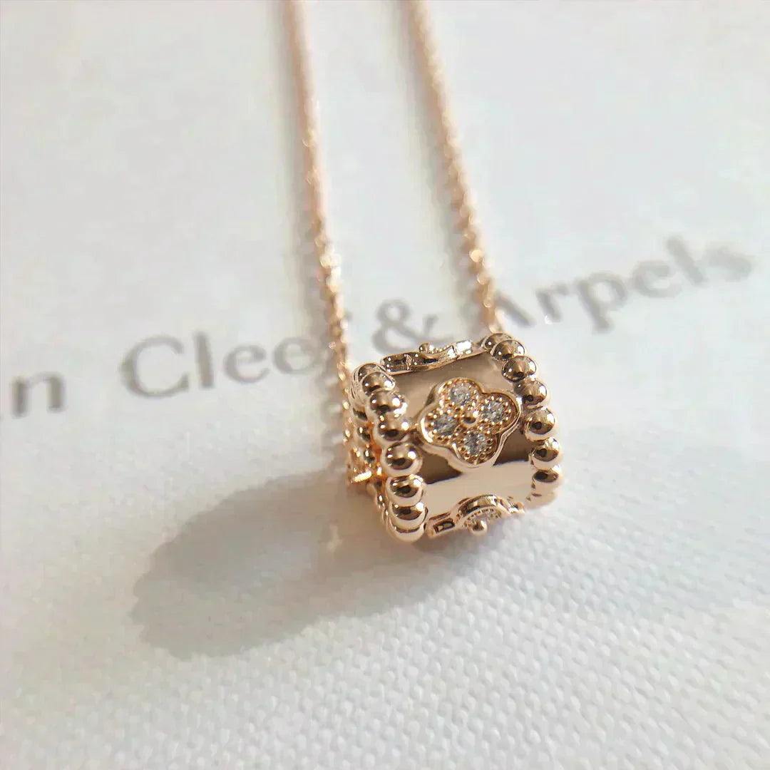 [Mystic Crown]PERLEE PEDANT NECKLACE GOLD / ROSE GOLD