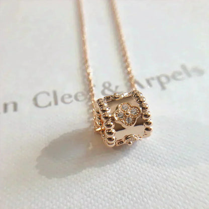 [Mystic Crown]PERLEE PEDANT NECKLACE GOLD / ROSE GOLD