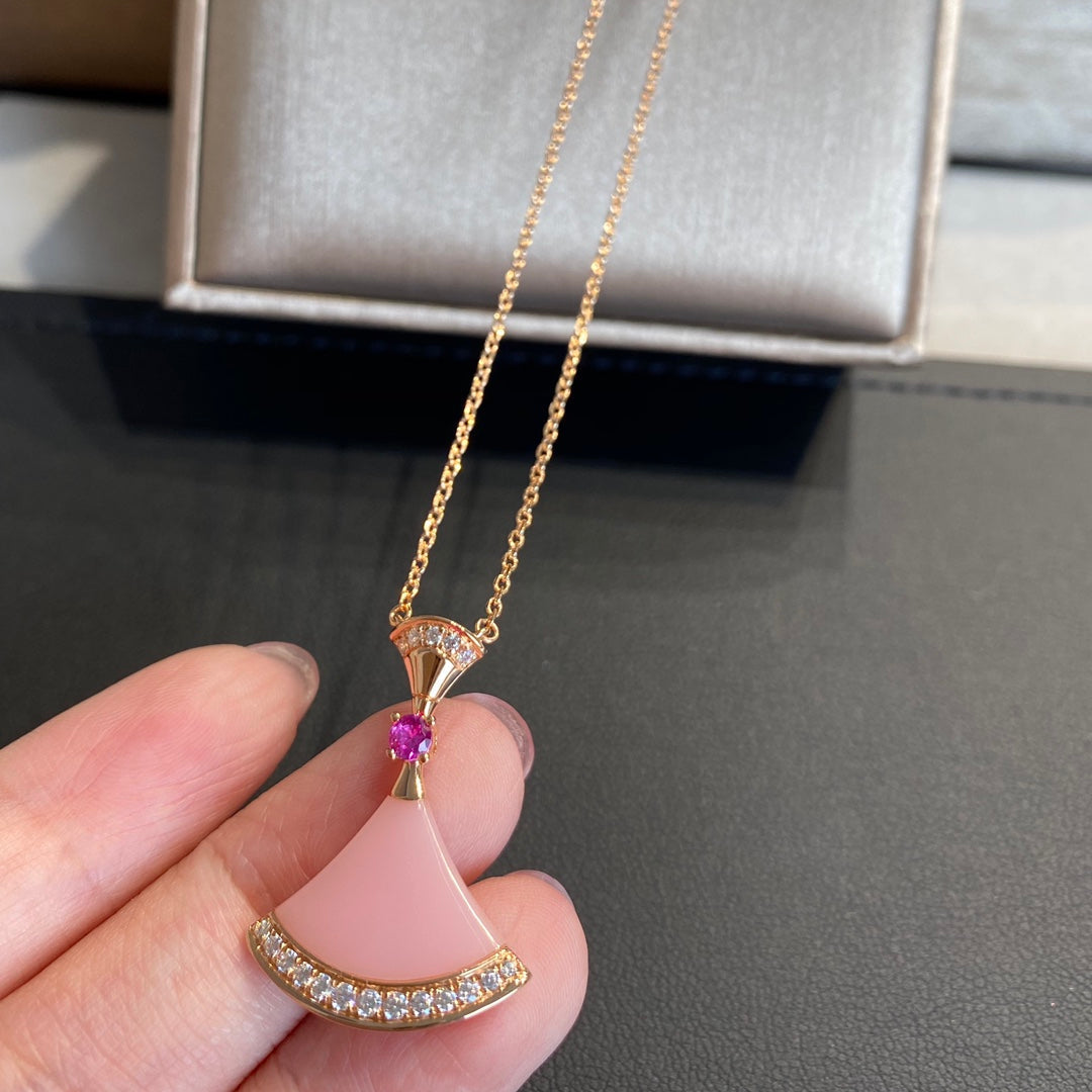 [Mystic Crown]DREAM NECKLACE PINK OPAL