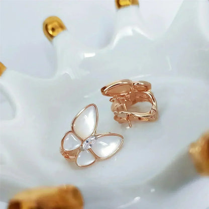 [Mystic Crown]BUTTERFLY MOP DIAMOND EARRINGS