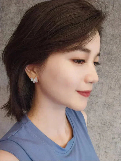 [Mystic Crown]BUTTERFLY MOP DIAMOND EARRINGS