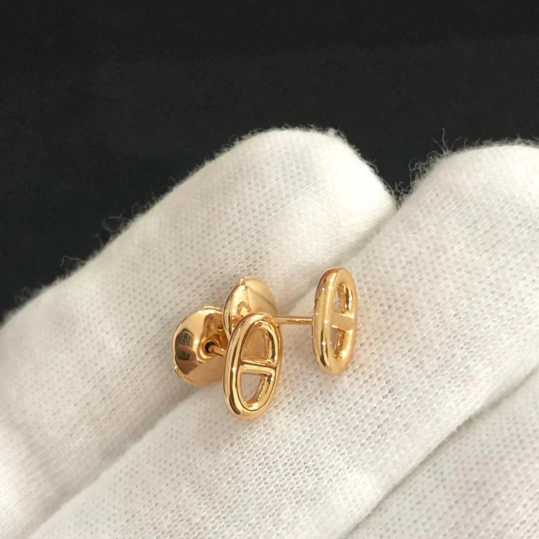 [Mystic Crown]CHAINE SMALL EARRINGS GOLD AND SILVER