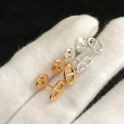 [Mystic Crown]CHAINE SMALL EARRINGS GOLD AND SILVER