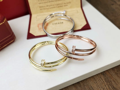 [Mystic Crown]JUSTE BRACELET 3.5MM DOUBLE ROW DIAMOND