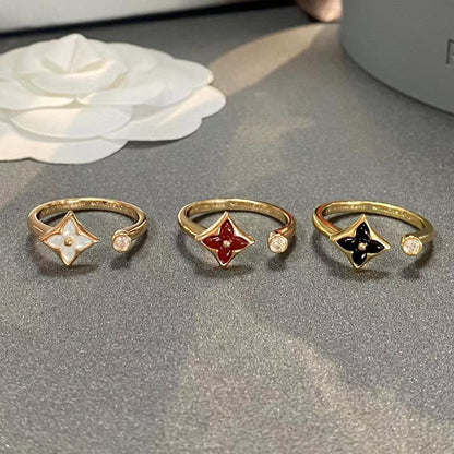 [Mystic Crown]STAR 1 DIAMOND OPEN RING