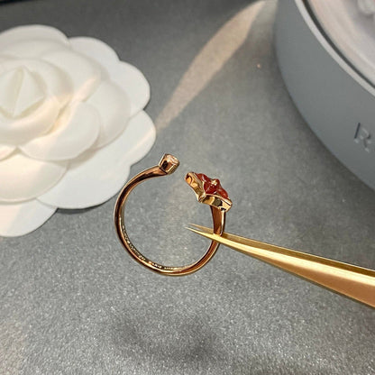 [Mystic Crown]STAR 1 DIAMOND OPEN RING