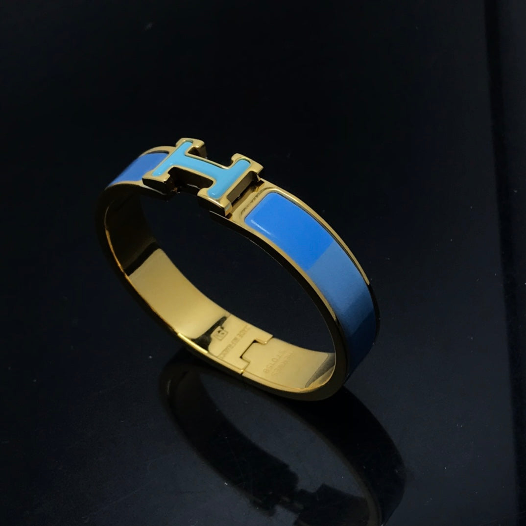 [Mystic Crown]H BRACELET BLUE RAINBOW CERAMIC