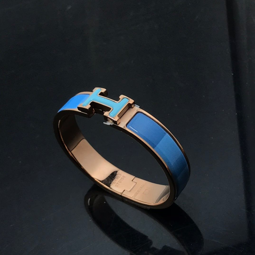 [Mystic Crown]H BRACELET BLUE RAINBOW CERAMIC