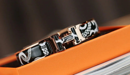 [Mystic Crown]H TARTAN BRACELET 12MM