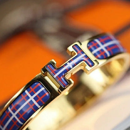 [Mystic Crown]H TARTAN BRACELET 12MM