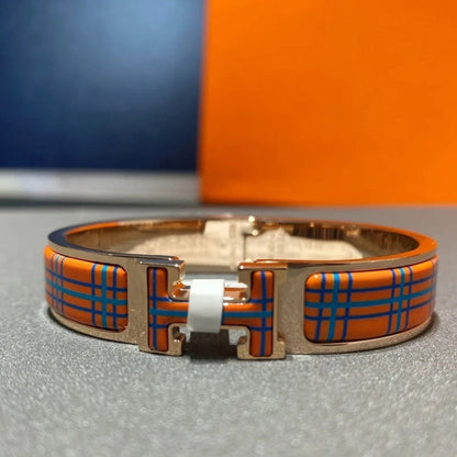 [Mystic Crown]H TARTAN BRACELET 12MM