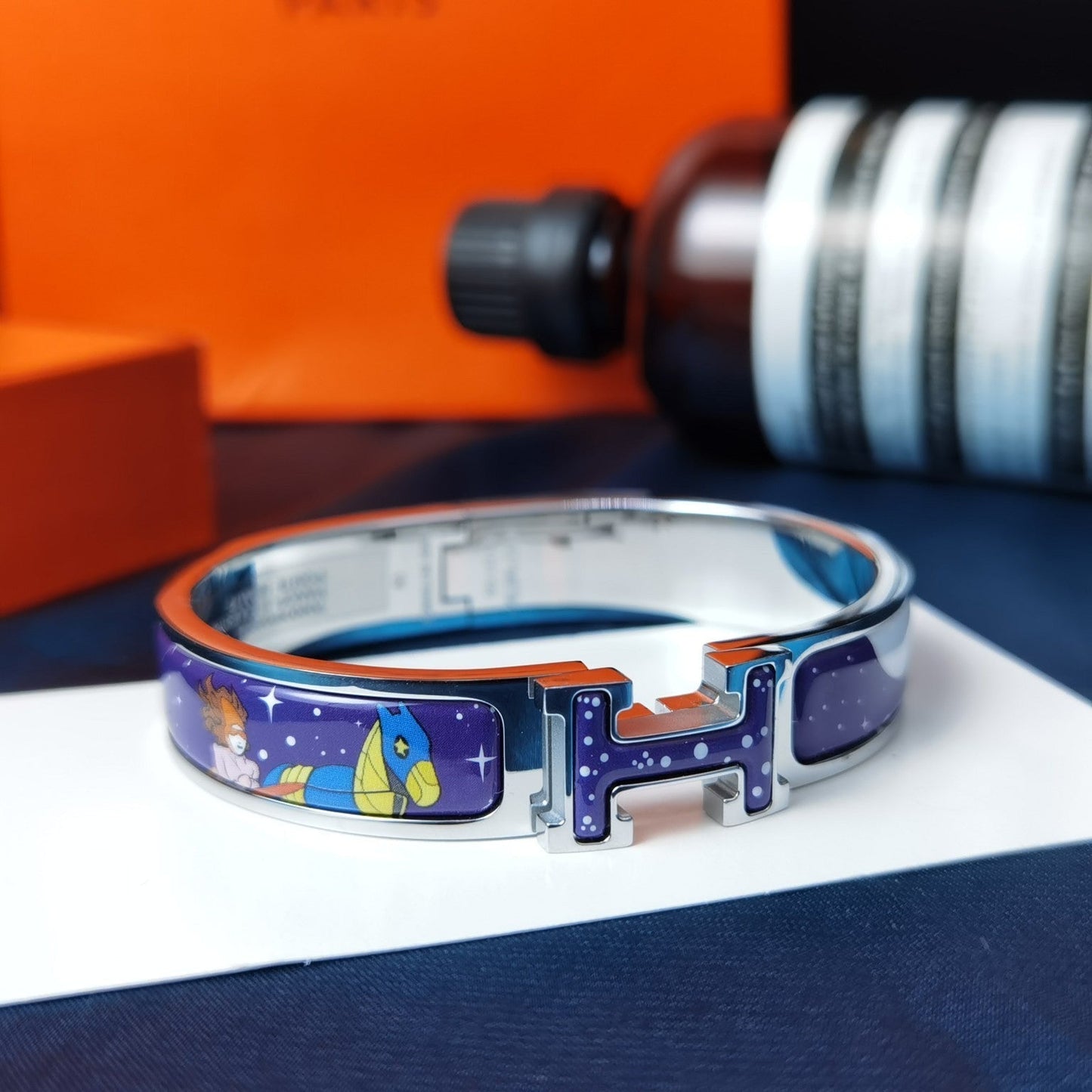 [Mystic Crown]H STAR AND MOON BRACELET 12MM