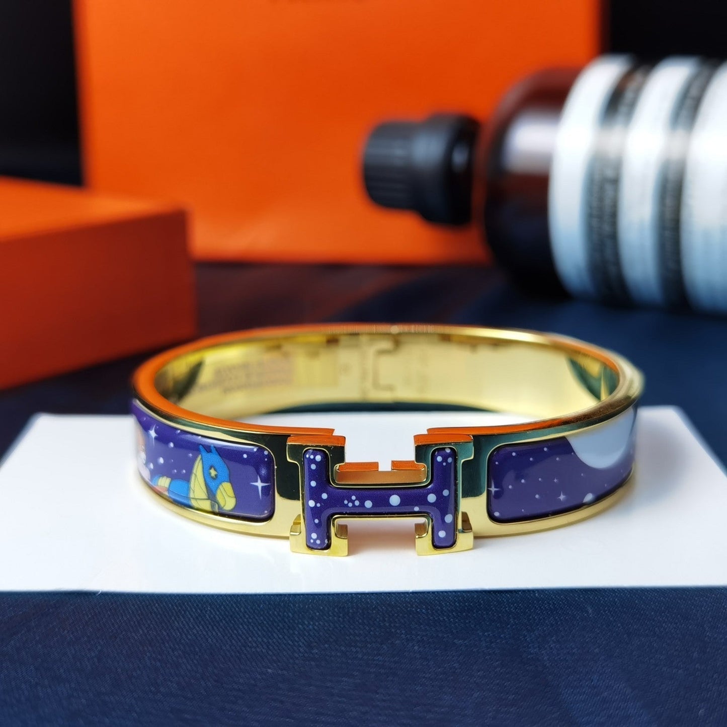 [Mystic Crown]H STAR AND MOON BRACELET 12MM