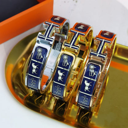 [Mystic Crown]H COUVERTURES DARK BLUE BRACELET