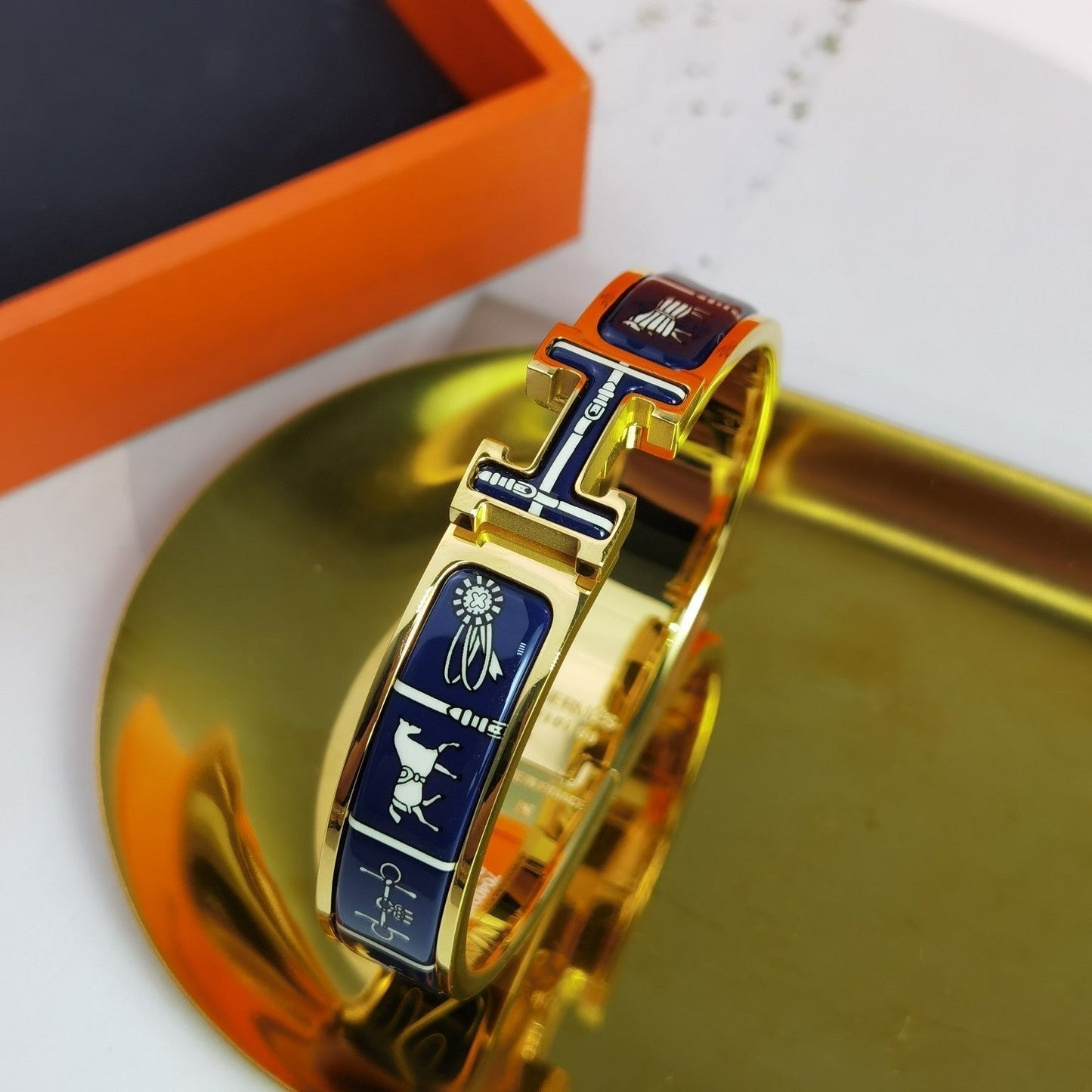 [Mystic Crown]H COUVERTURES DARK BLUE BRACELET