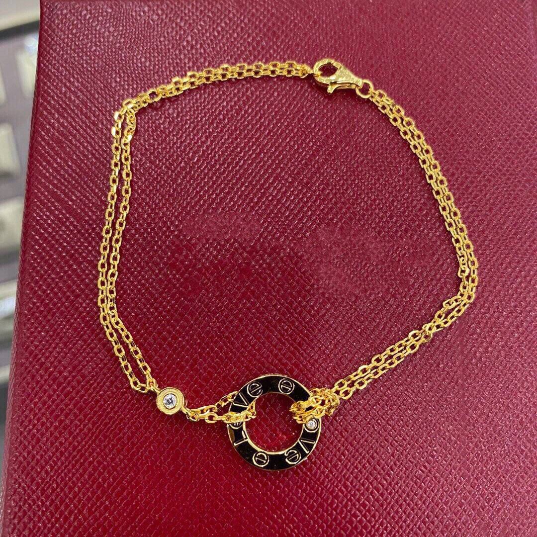 [Mystic Crown]LOVE BRACELET 2 DIAMOND