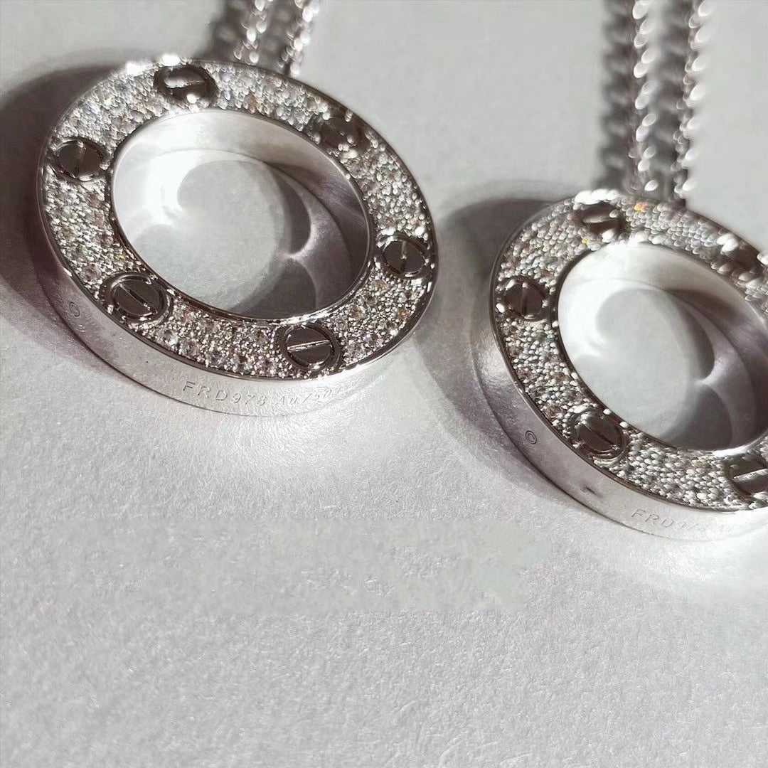 [Mystic Crown]LOVE NECKLACE ADJUSTABLE SILVER