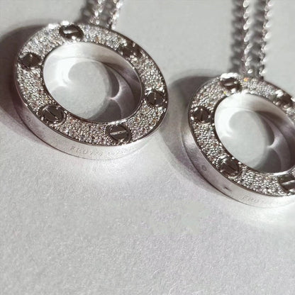 [Mystic Crown]LOVE NECKLACE ADJUSTABLE SILVER