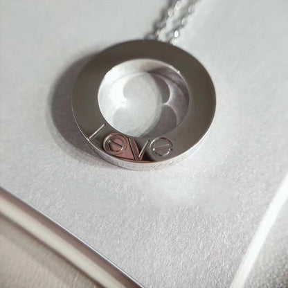 [Mystic Crown]LOVE NECKLACE ADJUSTABLE SILVER