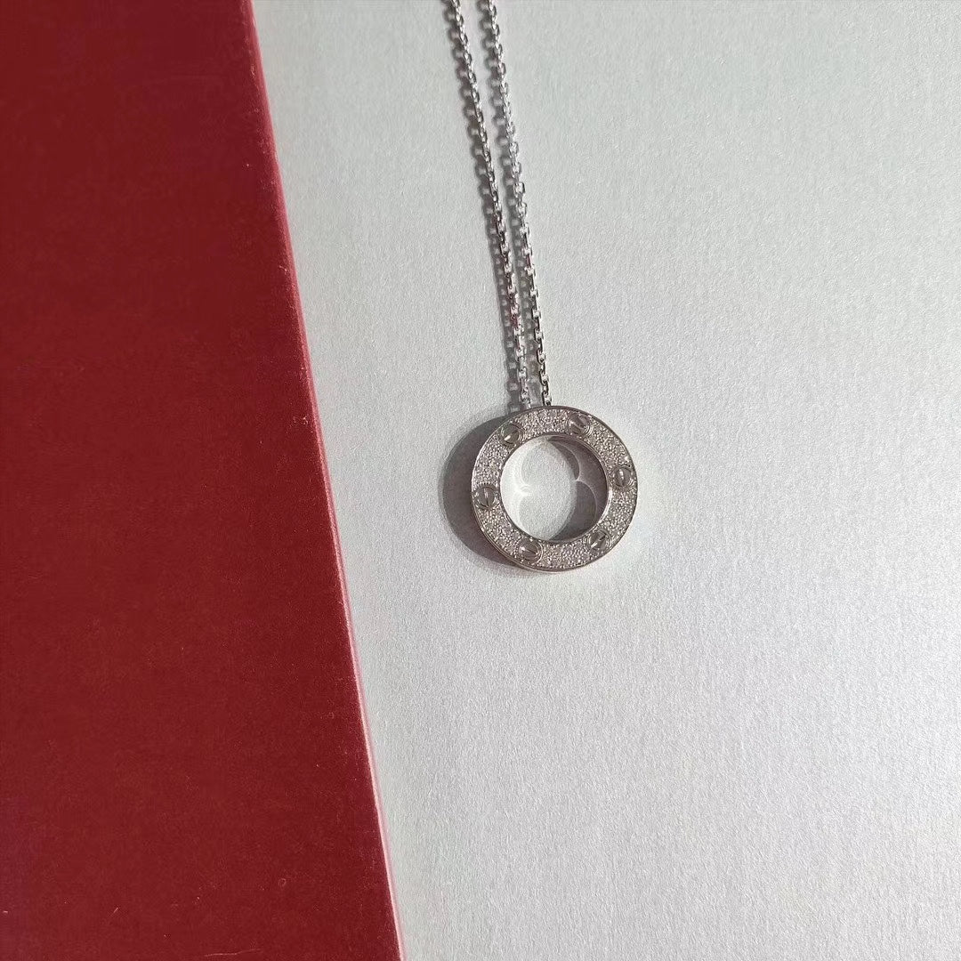 [Mystic Crown]LOVE NECKLACE ADJUSTABLE SILVER