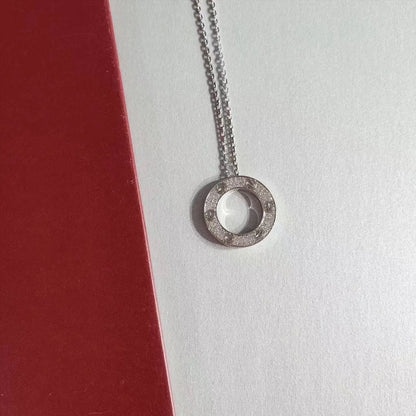 [Mystic Crown]LOVE NECKLACE ADJUSTABLE SILVER