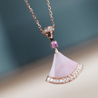 [Mystic Crown]DREAM NECKLACE PINK MOP DIAMOND