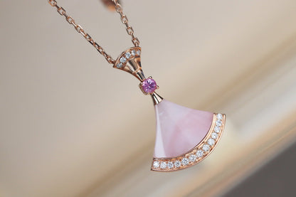 [Mystic Crown]DREAM NECKLACE PINK MOP DIAMOND