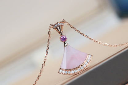 [Mystic Crown]DREAM NECKLACE PINK MOP DIAMOND