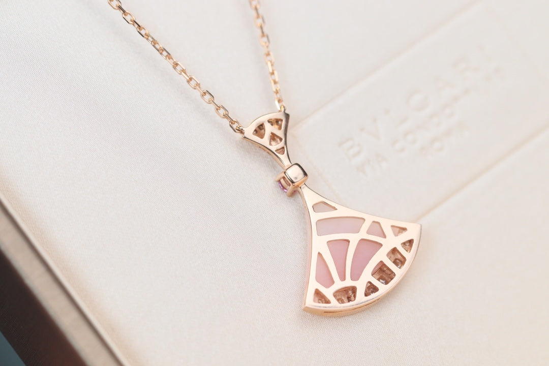 [Mystic Crown]DREAM NECKLACE PINK MOP DIAMOND