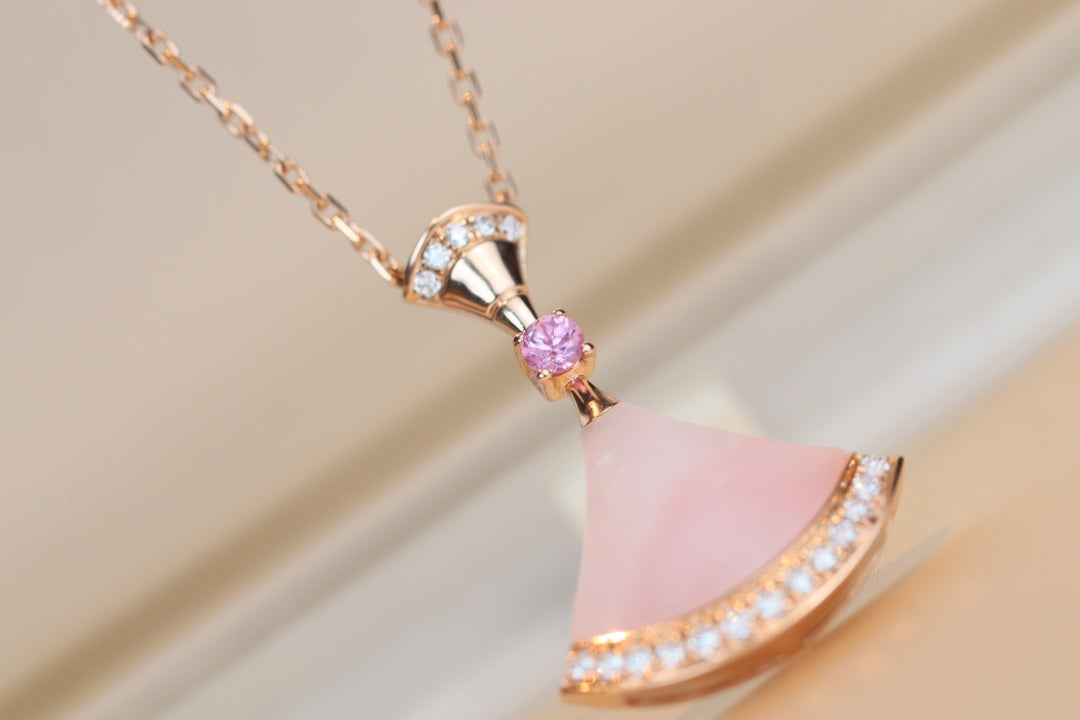 [Mystic Crown]DREAM NECKLACE PINK MOP DIAMOND