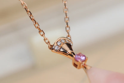 [Mystic Crown]DREAM NECKLACE PINK MOP DIAMOND