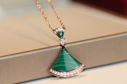 [Mystic Crown]DREAM NECKLACE MALACHITE DIAMOND