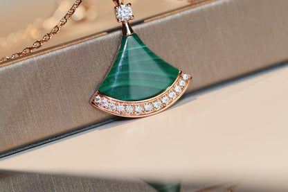 [Mystic Crown]DREAM NECKLACE MALACHITE DIAMOND