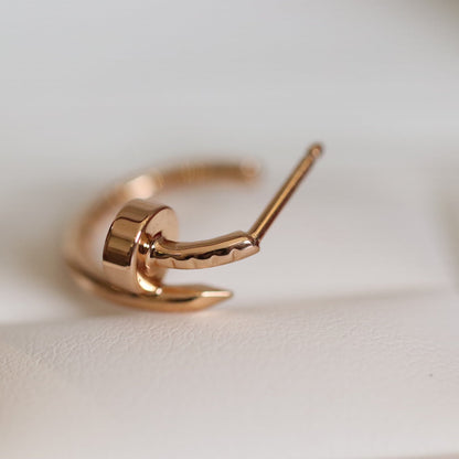 [Mystic Crown]JUSTE EARRINGS PINK GOLD