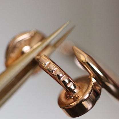 [Mystic Crown]JUSTE EARRINGS PINK GOLD