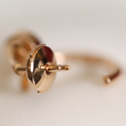 [Mystic Crown]JUSTE EARRINGS PINK GOLD