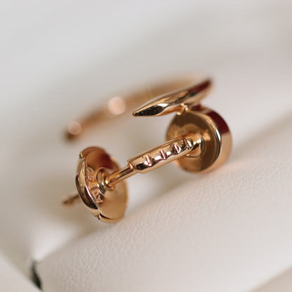 [Mystic Crown]JUSTE EARRINGS PINK GOLD