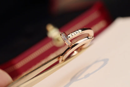 [Mystic Crown]JUSTE RING 2.65MM PINK GOLD DIAMOND