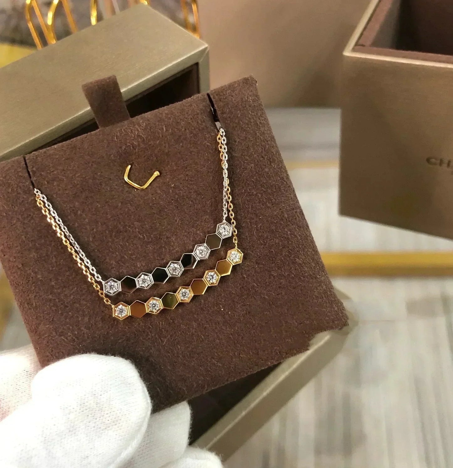 [Mystic Crown]BEE LOVE NECKLACE DIAMOND