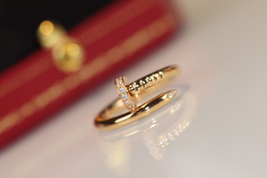 [Mystic Crown]JUSTE RING 2.65MM GOLD DIAMOND