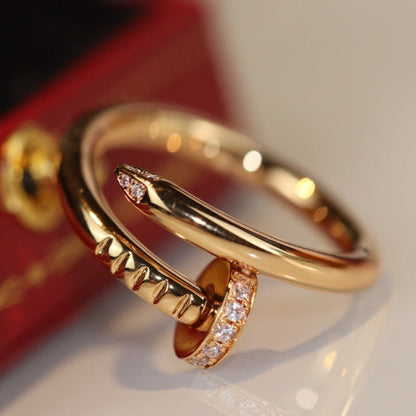 [Mystic Crown]JUSTE RING 2.65MM GOLD DIAMOND