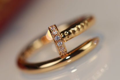 [Mystic Crown]JUSTE RING 2.65MM GOLD DIAMOND