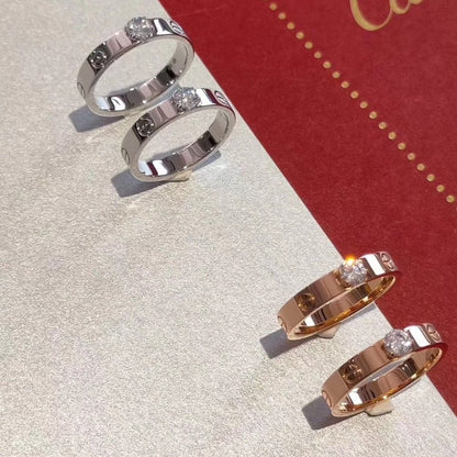 [Mystic Crown]LOVE RING 3.6MM 1 BIG DIAMOND