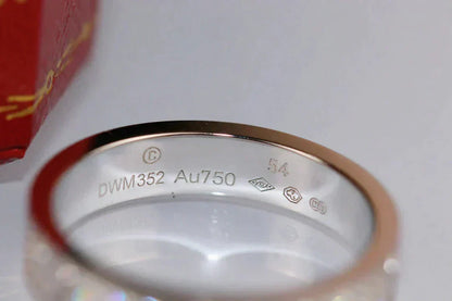 [Mystic Crown]LOVE RING 3.6MM DIAMOND PAVED