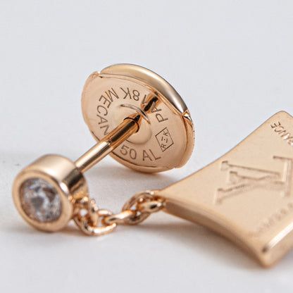 [Mystic Crown]STAR DIAMONDS EARRINGS GOLD