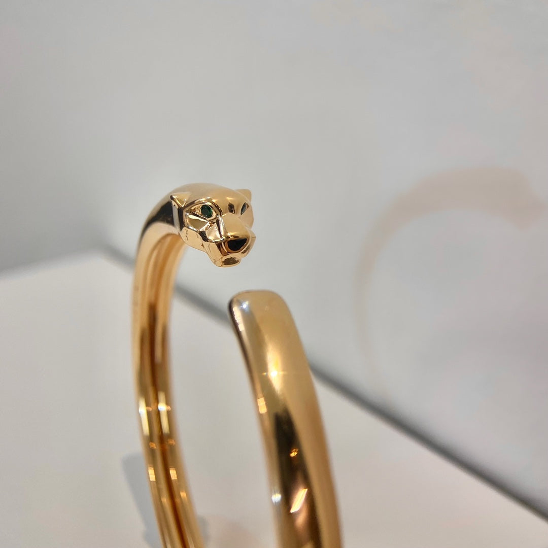 [Mystic Crown]PANTHERE GOLD OPEN BRACELET