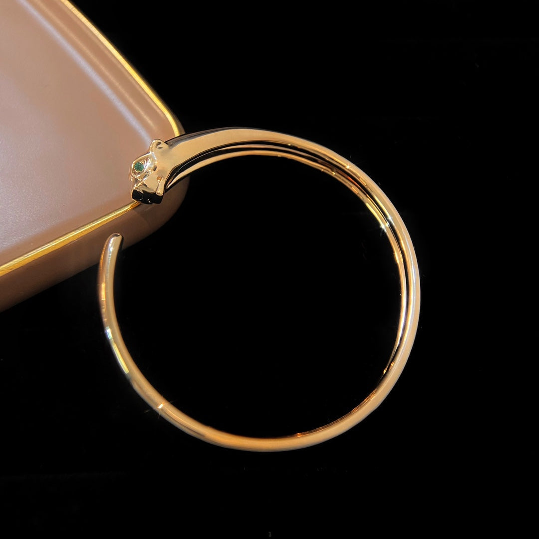 [Mystic Crown]PANTHERE GOLD OPEN BRACELET