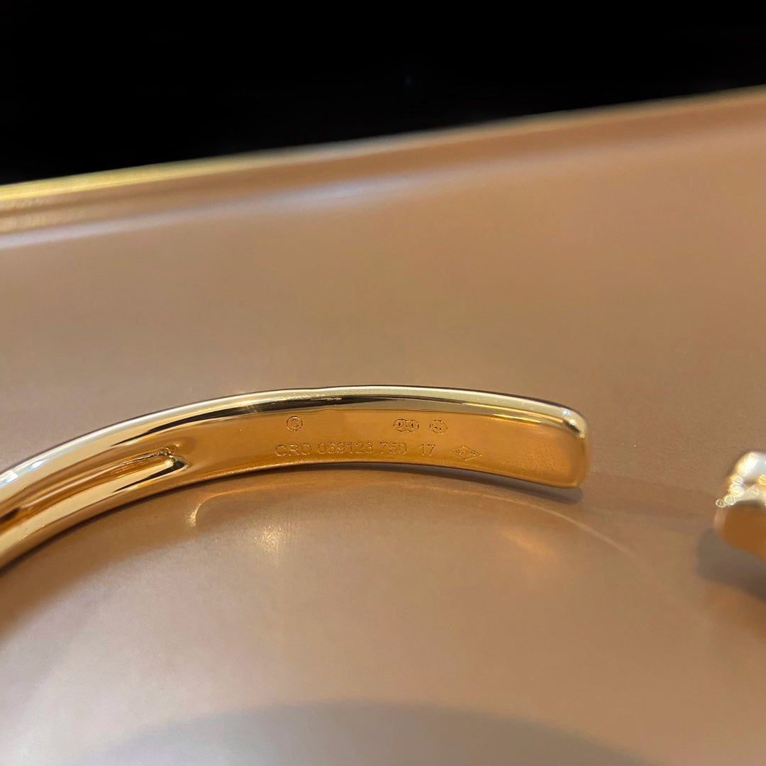 [Mystic Crown]PANTHERE GOLD OPEN BRACELET